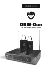 Nady DKW-DUO Manual for