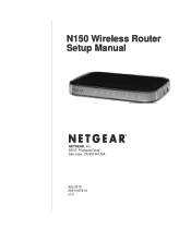 Netgear WNR1000-2VCNAS WNR1000v2 Setup Manual (Internal Antenna)