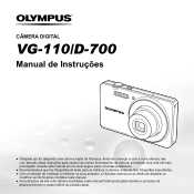 Olympus VG-110 VG-110 Manual de Instru败s (Portugu鱠? Brazilian)