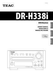 TEAC DR-H338i Manual for DR-H338i