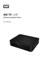 Western Digital TV Live Streaming Media Player User Manual