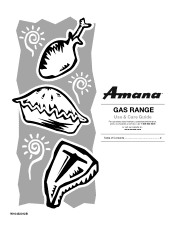 Amana AGG222VD Use and Care