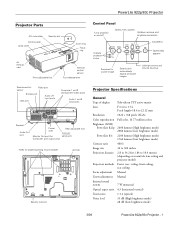 Epson PowerLite 83c Product Information Guide