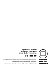 Husqvarna 525HF3S Owners Manual