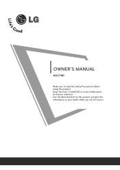 LG M237WD-PM Owner's Manual (English)