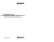 Sony CRX100E User Guide