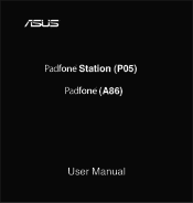 Asus The new PadFone Infinity A86 The new padfone infinity English Version User manual for EU only