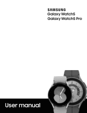 Samsung Galaxy Watch5 Bluetooth User Manual