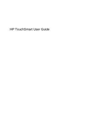 HP TouchSmart tm2-2150us HP TouchSmart User Guide - Windows 7