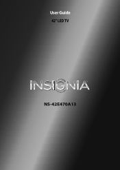 Insignia NS-42E470A13 User Manual (English)