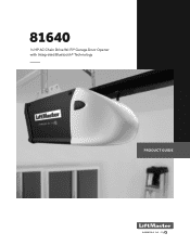 LiftMaster 81640 81640 Product Guide - English