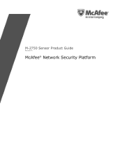 McAfee M-2750 Product Guide