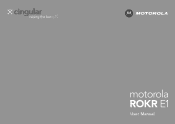 Motorola ROKRE1 User Manual
