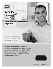 Western Digital TV Live Streaming Media Player Product Overview