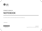 LG 17Z90Q-K.ADB9U1 Owners Manual