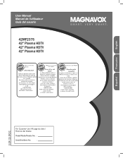 Magnavox 42MF237S User manual,  Spanish