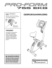 ProForm 455 Ekg Bike Dutch Manual