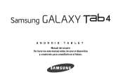 Samsung Galaxy Tab User Manual Generic Wireless Sm-t230nu Galaxy Tab 4 Kit Kat Spanish User Manual Ver.nc4_f3 (Spanish(north America))