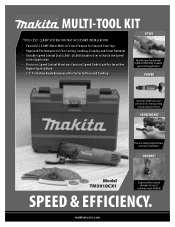 Makita TM3010CX1 Flyer (English)