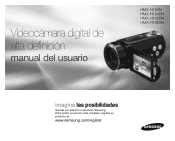 Samsung HMX-H104BN User Manual (SPANISH)