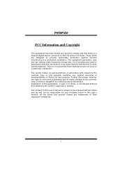 Biostar P4TSP-D2 P4TSP-D2 user's manual