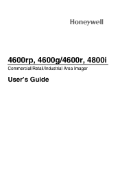 Honeywell 4600GSR151CEN User Guide