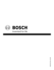 Bosch SHE6AP02UC Use and Care Manual