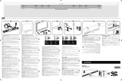 Bose CineMate 1 SR Home Theater WB-135 wall bracket - Installation guide