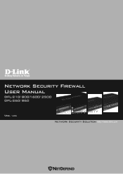D-Link DFL-800-AV-12 User Manual