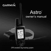 Garmin Astro Astro and DC 40 Owner's Manual