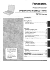 Panasonic CF35KJF4BAM CF35EJC4BAM User Guide