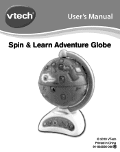 Vtech Spin & Learn Adventure Globe User Manual