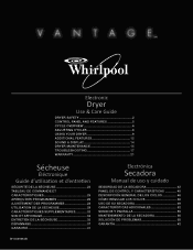Whirlpool WED7990XG Owners Manual