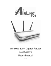 Airlink AR690W User Manual