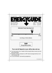 LG LW1213HR Additional Link - Energy Guide