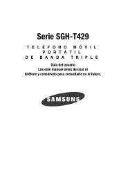 Samsung T429 User Manual (SPANISH)