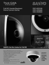 Sanyo VDC-HD3500 VDC-HD3500 Brochure