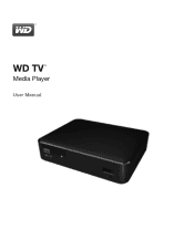 Western Digital WDTV Media Player User Manual