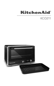 KitchenAid KCO211BM Owners Manual