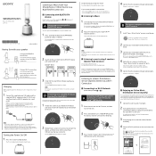 Sony LSPX-S2 Operating Instructions