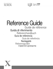 Xerox 3450DN Reference Guide