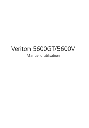 Acer Veriton 5600GT Veriton 5600GT User's Guide FR