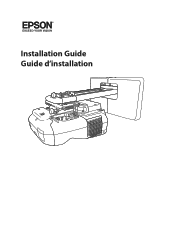 Epson PowerLite 585W Projector for SMART Installation Guide