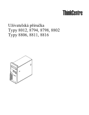 Lenovo ThinkCentre M55p (Czech) User guide