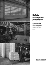 LiftMaster TLS1CARD LiftMaster Commercial Safety Entrapment Protection Brochure - English