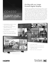 ViewSonic CD4232 CD4232 Datasheet