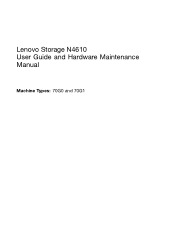 Lenovo Storage N4610 (English) User Guide and Hardware Maintenance Manual - Lenovo Storage N4610
