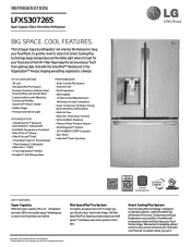 LG LFXS30726S Specification - English