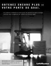 LiftMaster DDO8900W DDO8900W Product Brochure - French