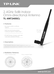 TP-Link TL-ANT2405CL Specifications